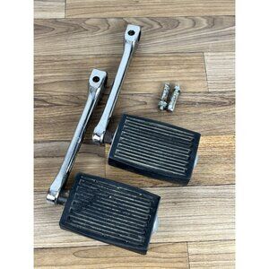 Vintage Schwinn Airdyne Bike Foot Pedals & Crank  With Pins